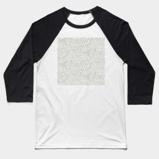 Gray Raindrops Baseball T-Shirt